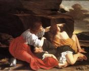 奥拉齐奥 杰特斯基 : Lot and his Daughters